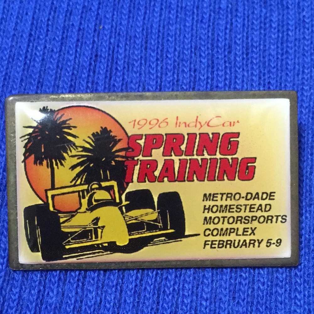 1996 Indy Car Spring Training Pin